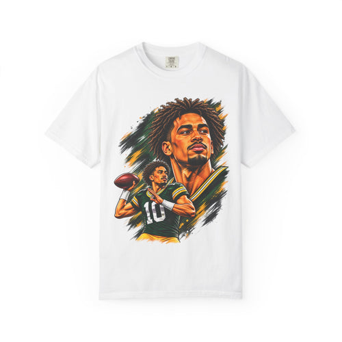 Jordan Love inspired No. 10 Graphic Tee - Back print