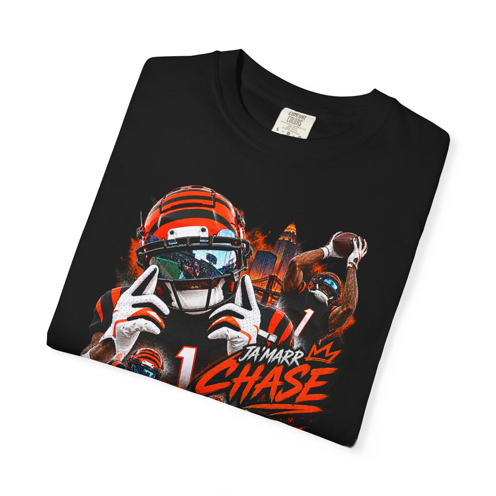 Ja'Marr Chase inspired No. 1 Graphic Tee - Back print